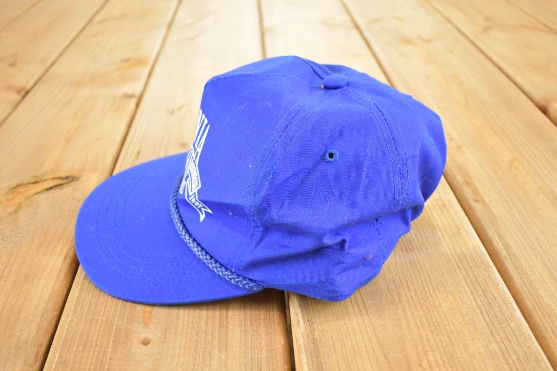 Vintage 1980s Virginia Snapback Rope Hat /