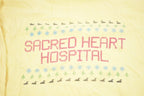 Vintage 1970s Sacred Heart Hospital Raglan Crewneck Sweatshirt