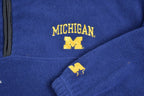 Vintage 1990s Starter University of Michigan Quarter Zip Sweatshirt