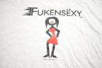 Vintage 1990s Party Girl Graphic Tee Shirt