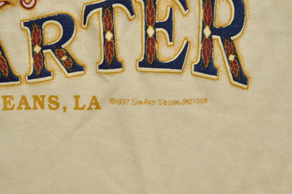Vintage 1990s New Orleans French Quarter Souvenir T Shirt