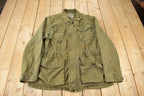 Vintage Y2K Levi's Military Style Green Army Jacket Size Large