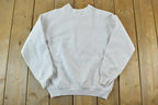 Vintage 1990s Merry Moosement Crewneck Sweatshirt Made In USA