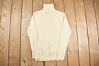 Vintage 1990s Bengal Lancer Knit Turtle Neck Sweater