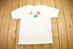 Vintage 1990s Beach Theme Graphic T-Shirt