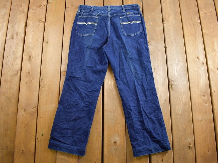 Vintage 1980s Maverick Denim Jeans Size 34 x 29
