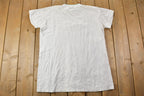 Vintage 1990s Farm Theme Graphic Double Collar T-Shirt