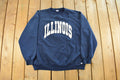 Vintage 1990s University of Illinois Collegiate Crewneck Sweatshirt Men's 2XL