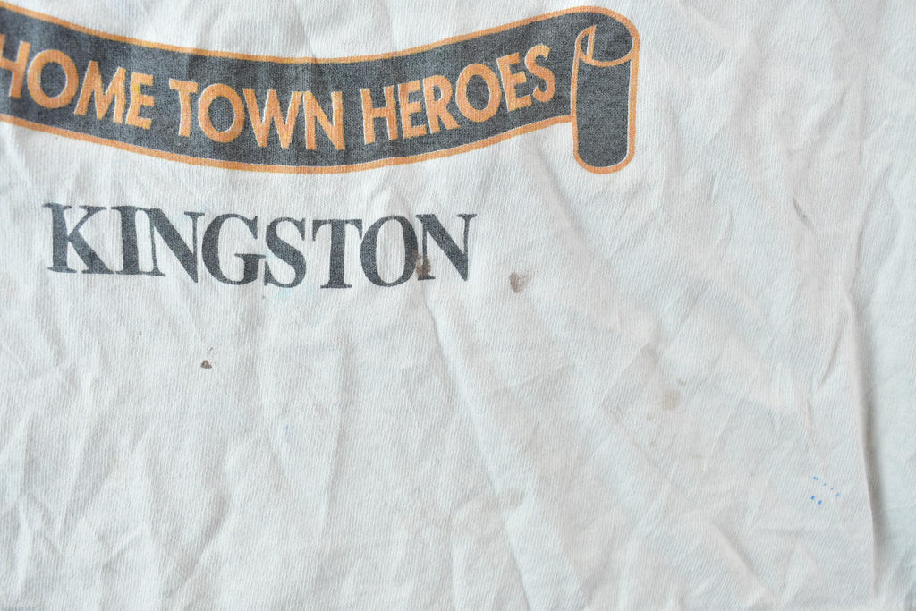 Vintage 1990s Souvenir Kingston Hockey Travel T-Shirt Made In Canada