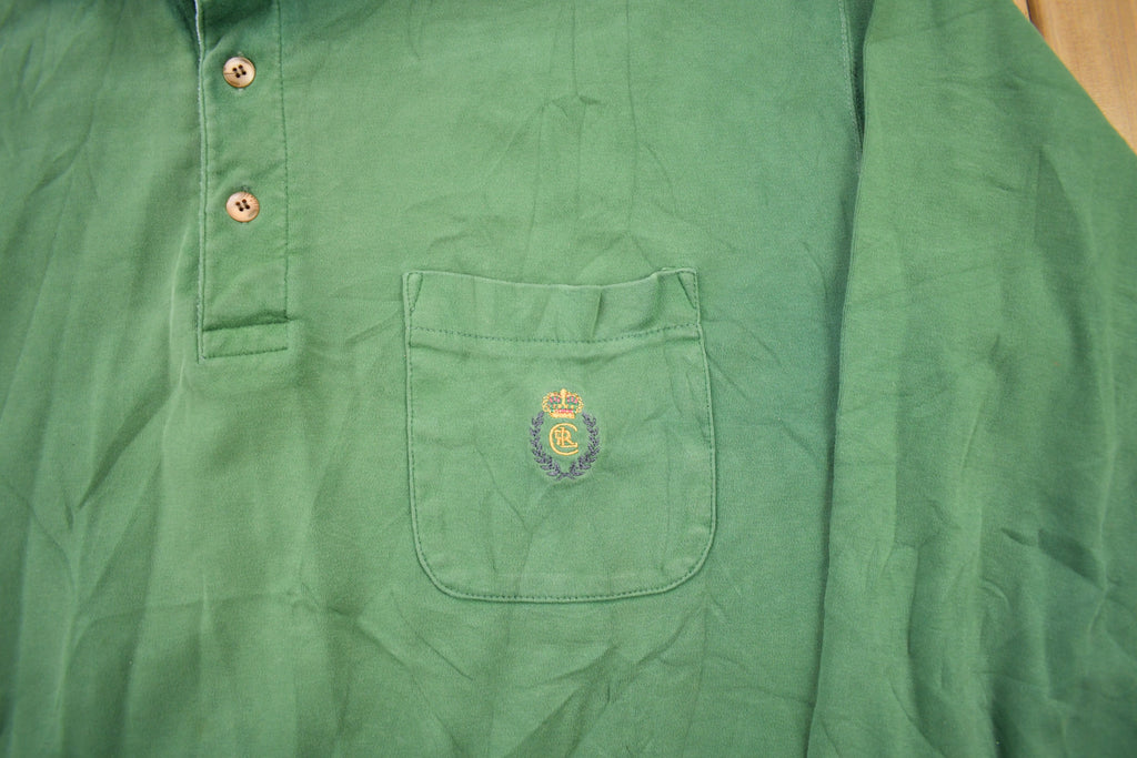 Vintage 1990s Chaps Ralph Lauren Quarter Button Sweatshirt