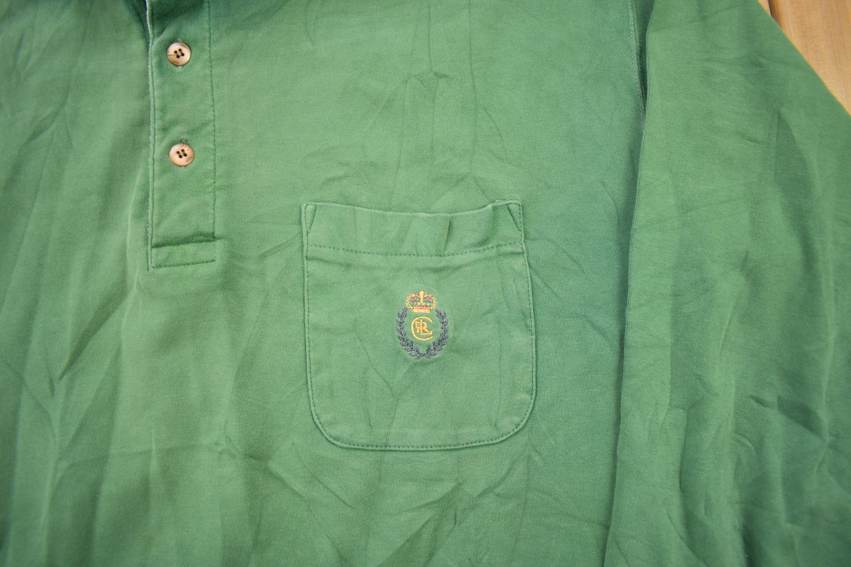 Vintage 1990s Chaps Ralph Lauren Quarter Button Sweatshirt