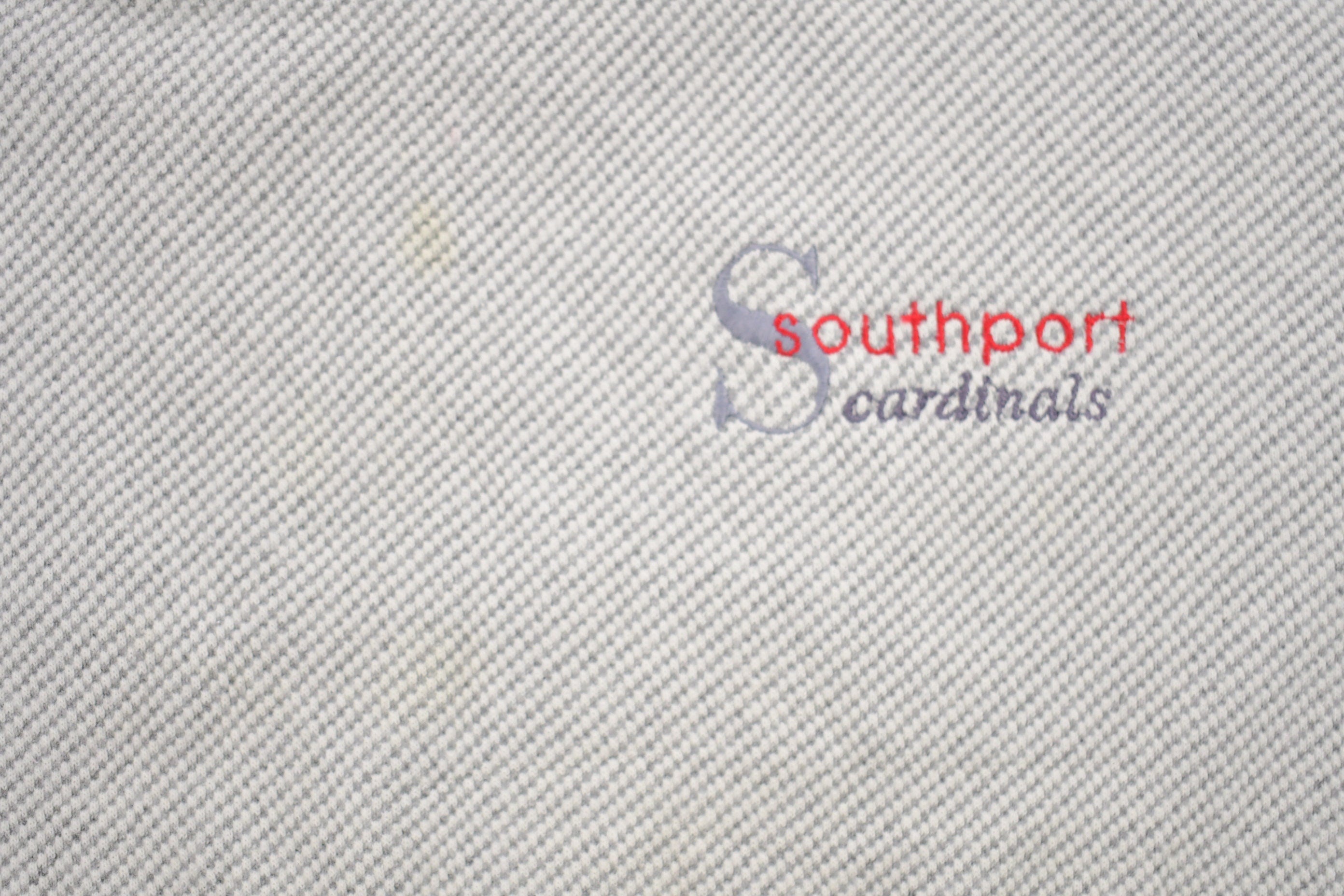 Vintage 1990s Southport Cardinals Embroidered Logo Crewneck Sweatshirt