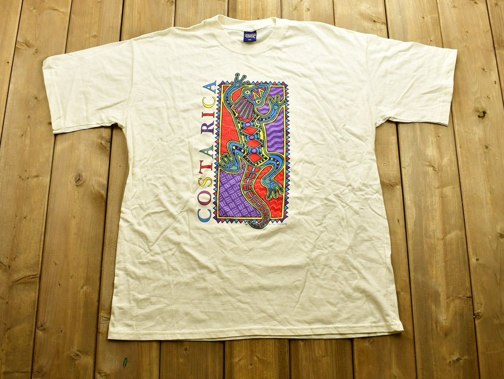 Vintage 1997 Costa Rica Lizard T-Shirt