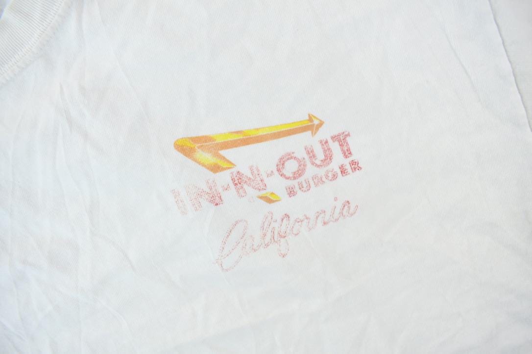Vintage 1998 In-N-Out Burger California Promo T-Shirt