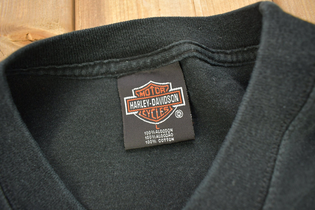 Vintage 1990s Harley Davidson Cabo San Lucas Baja Mexico Long Sleeve T-Shirt