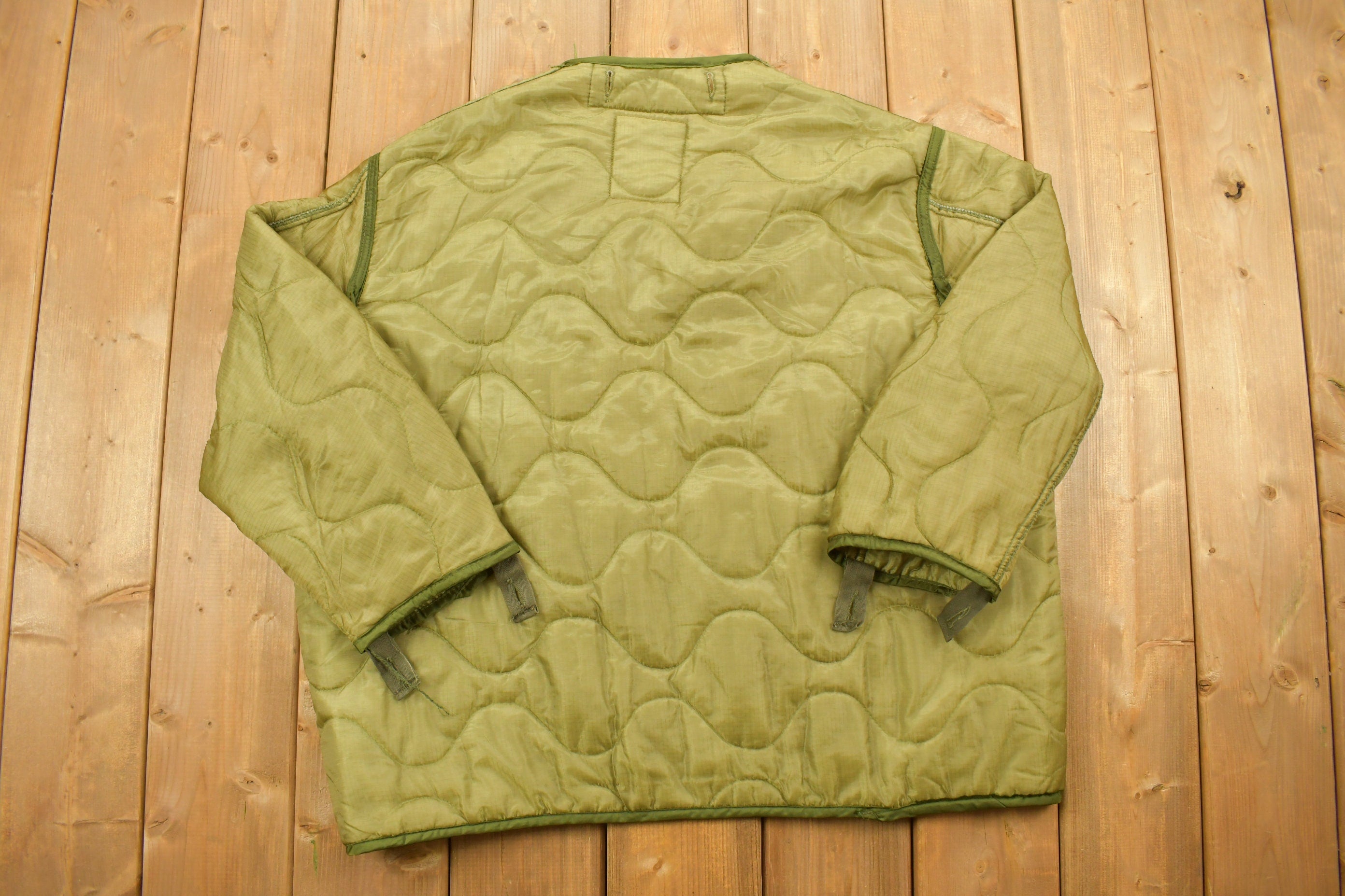 Vintage 1970s M65 Military Army Liner Jacket