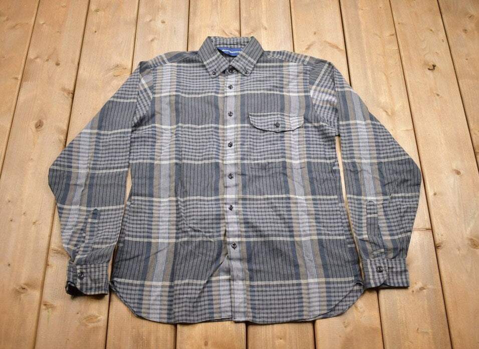 Vintage 1990s Arrow Sportswear Plaid Button Up Shirt