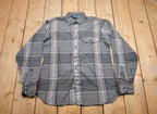Vintage 1990s Arrow Sportswear Plaid Button Up Shirt