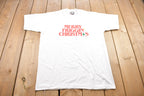 Vintage 1980s "Merry Friggin Christmas" Screen Stars Graphic T Shirt