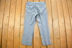 Vintage 1990s Blue Trousers Size 35 x 28