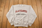 Vintage 2000 Blackhawks NJCAA National Champions Collegiate Crewneck