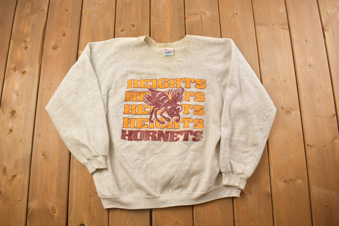 Vintage 1990s Heights Hornets Crewneck Sweatshirt