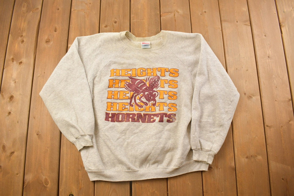 Vintage 1990s Heights Hornets Crewneck Sweatshirt