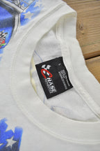 Vintage 1990s NASCAR Coca Cola 600 The Great American Classic All Over Print Racing Graphic T-Shirt Made In USA