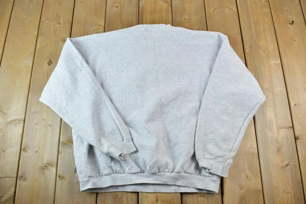 Vintage 1990s Myrtle Beach Flowers Crewneck Sweatshirt / 90s Crewneck / Souvenir Sweater / Streetwear / Travel And Vacation
