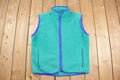 Vintage 1980s REI Fleece Zip Up Vest