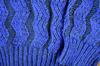 Vintage 1990s Software Knit Abstract Pattern Crewneck Sweater Mens L