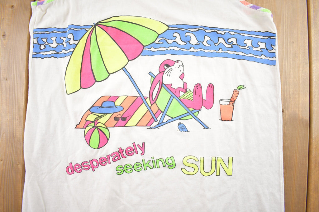Vintage 1980s Desperately Seeking Sun Souvenir Tank Top