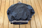 Vintage 1980s New York Yankees MLB Satin Bomber Jacket Men's Large