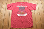 Vintage 1990s Alabama Crimson Tide Russell Athletic Collegiate T-Shirt