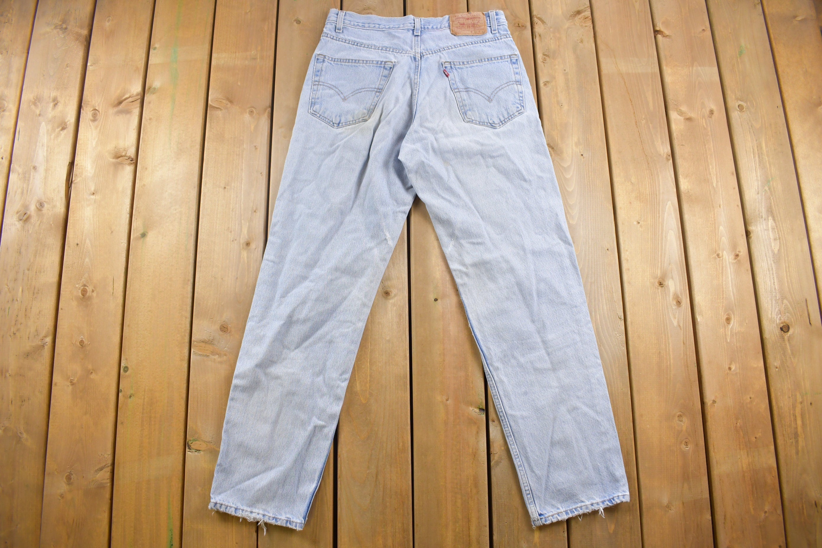 Vintage 1990s Levi's 550 Red Tab Denim Jeans Size 31 x 31