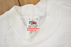 Vintage 1991 God Bless Our Troops Raglan Sleeve Crewneck Sweatshirt