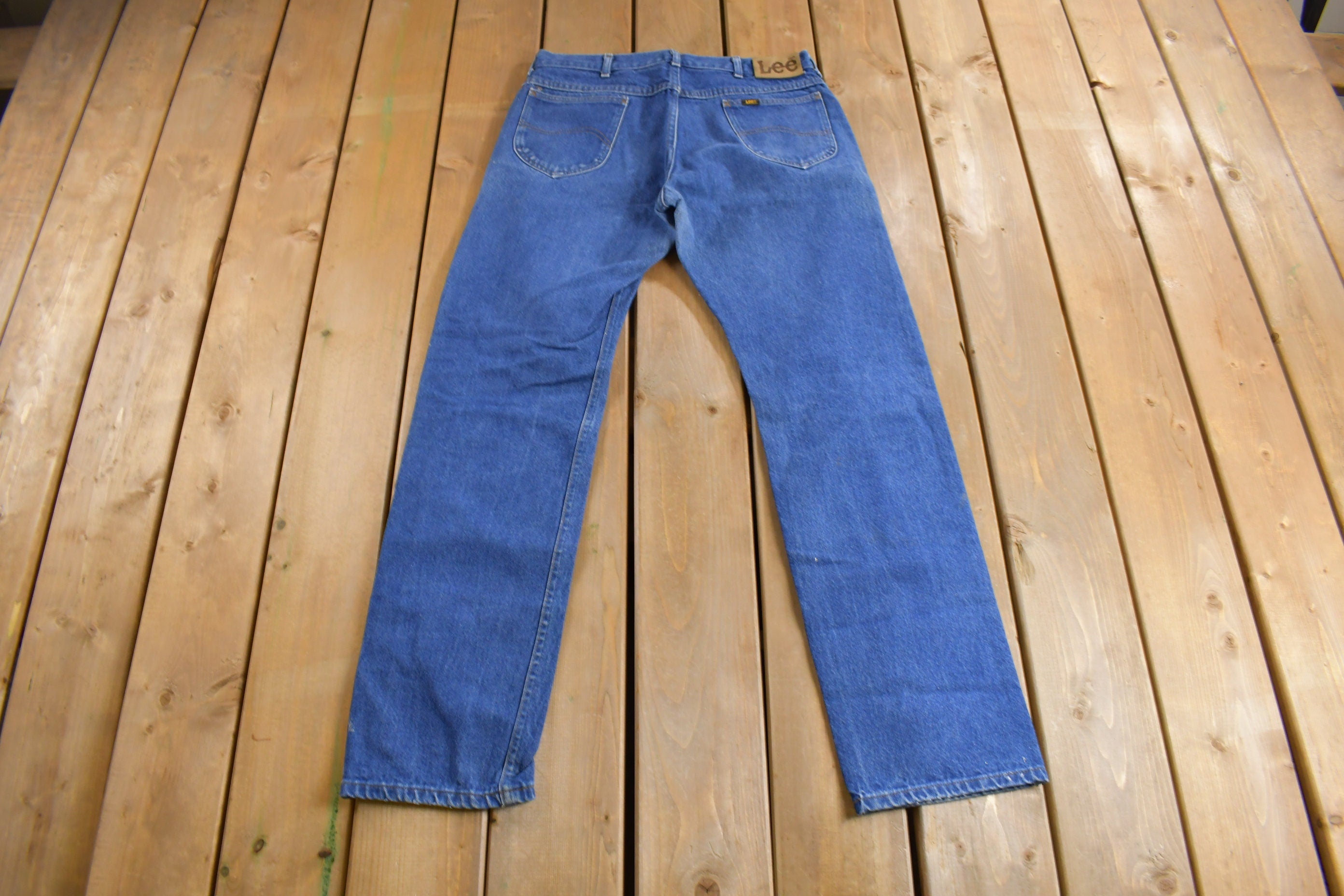 Vintage 1990s Lee Medium Wash Size 34 x 32