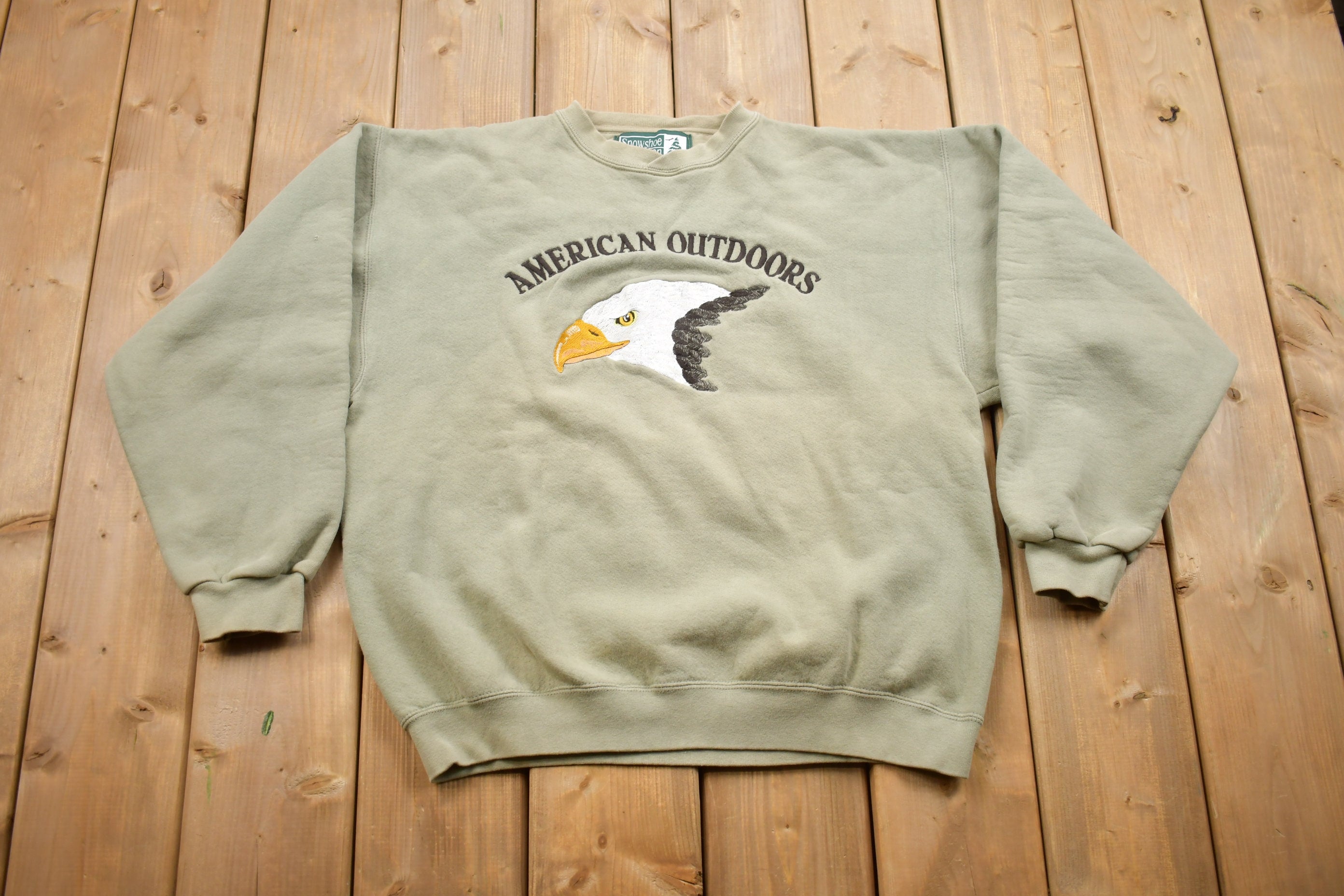 Vintage 1990s American Outdoors Eagle Crewneck