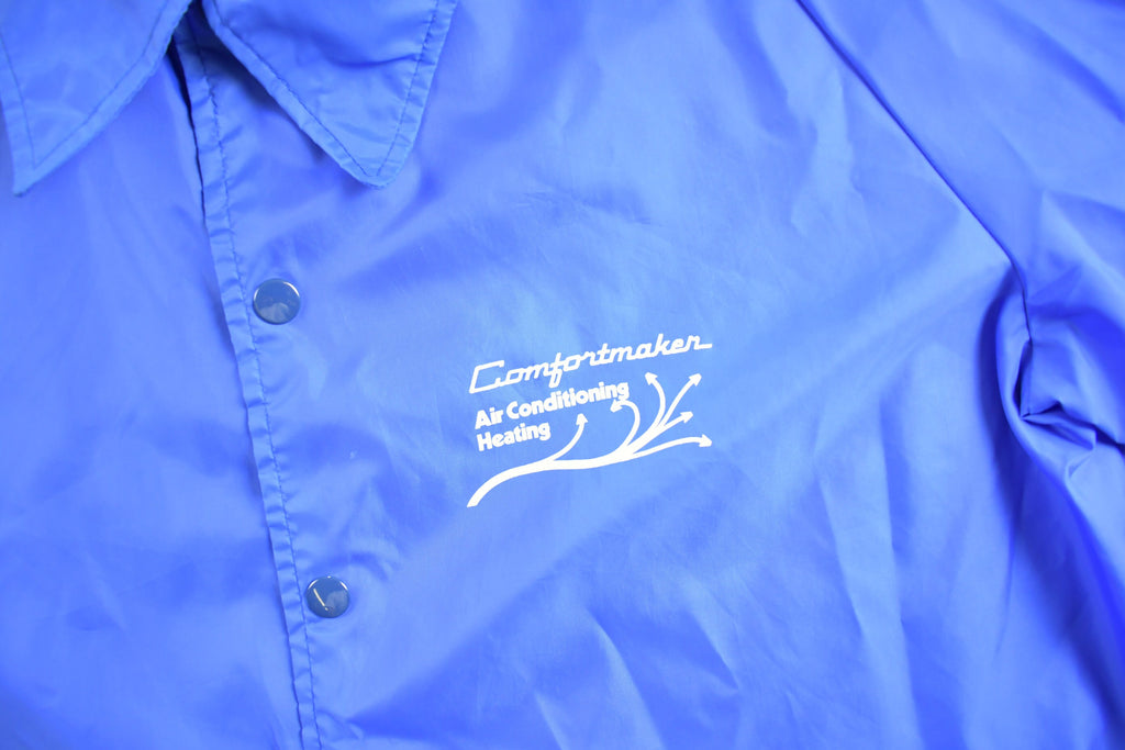 Vintage 1980s Comfortmaking Air Conditioning Heating Windbreaker Jacket