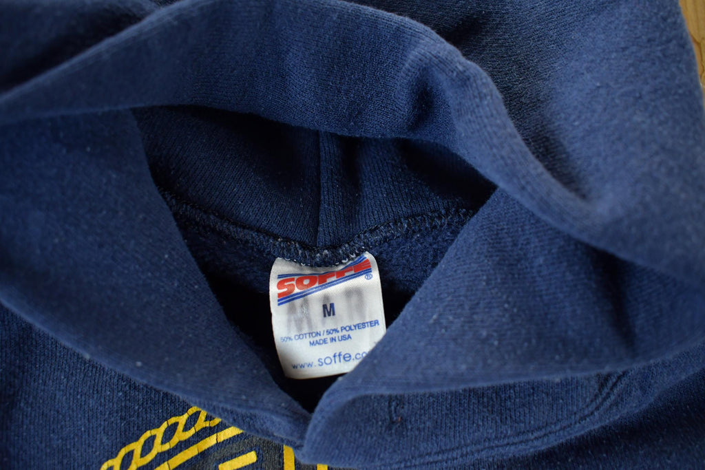 Vintage Navy Military Hoodie