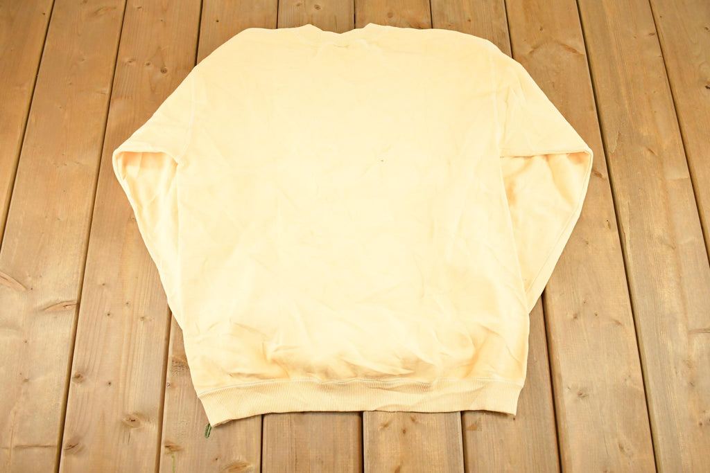 Vintage 1990s Minnesota Embroidered Flowers Souvenir Crewneck Sweatshirt Womens L / 90s Crewneck / Travel Vacation Sweater / Streetwear