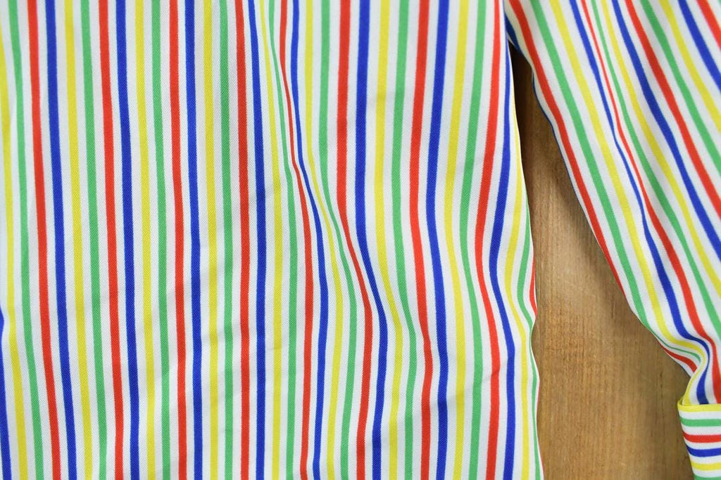 Vintage 1960s Striped Button Up Shirt