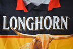 Vintage 1990s Impact Racing Longhorn All Over Print Button Up Shirt
