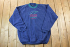 Vintage 1990s San Francisco California Street Car Trolly Crewneck Sweatshirt