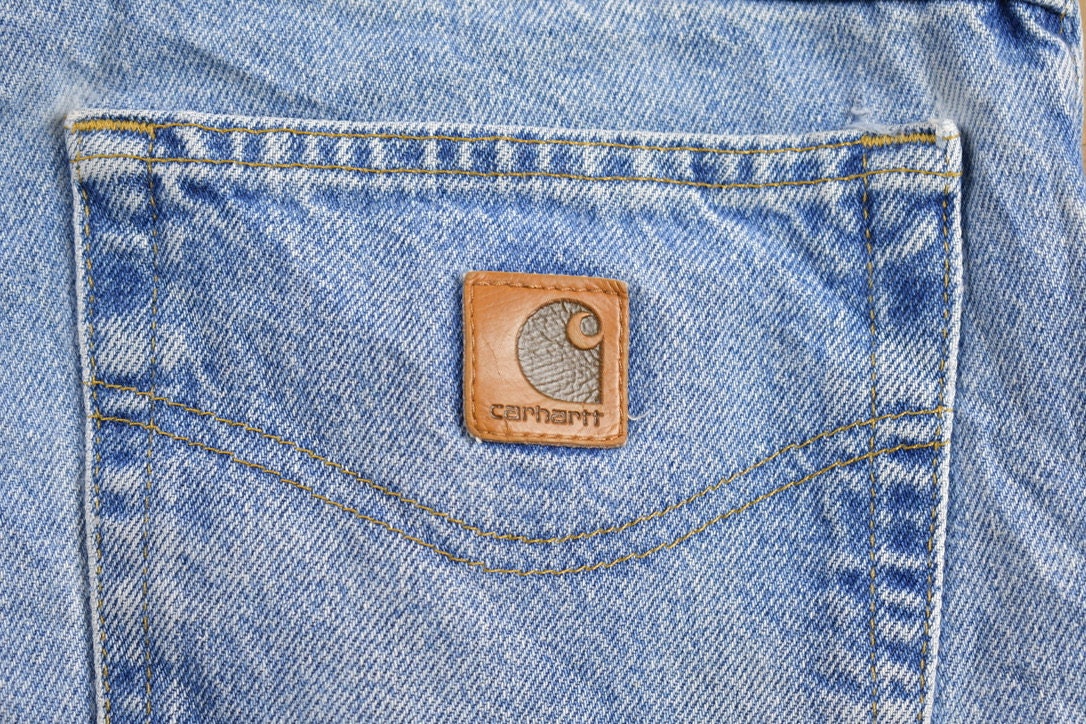 Vintage 1990s Carhartt Denim Jeans Size 37 x 32