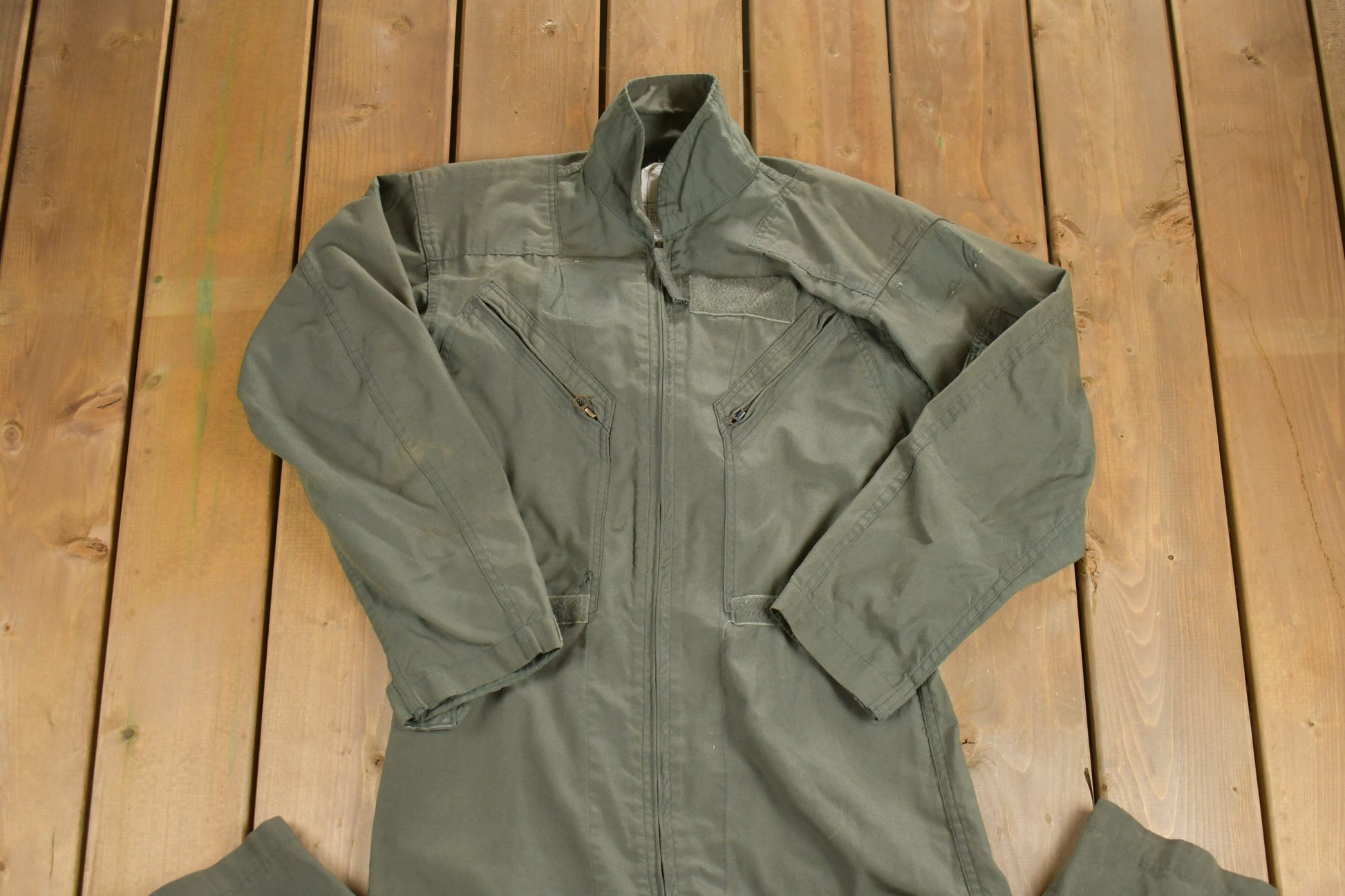 Vintage 1981 Military Flyers Coveralls Jumpsuit Size 40 L