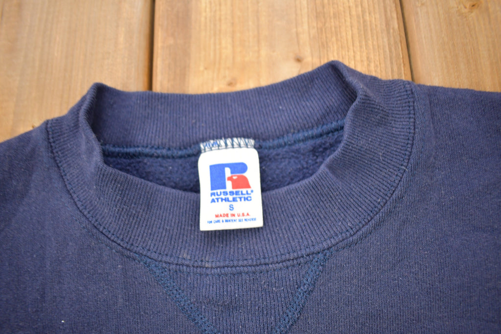 Vintage 1990s Bridgman Bees Russell Athletics Crewneck Sweatshirt