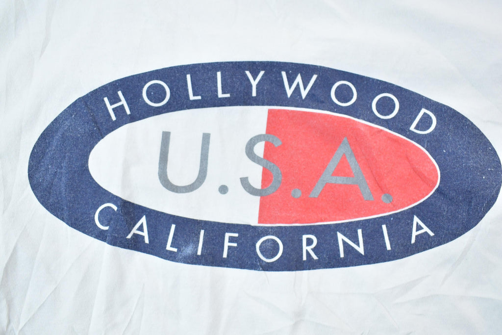 Vintage 1990s Hollywood California USA Souvenir All Sport T-Shirt