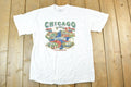 Vintage 1990s Chicago All American Sports City Souvenir T-Shirt Mens L