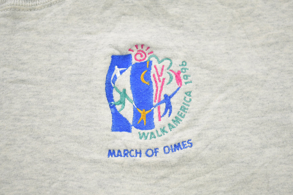Vintage 1990s March Of Dimes Crewneck Sweatshirt